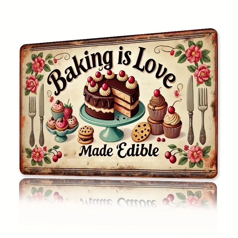 Home Decor Lovely Home - Room Decor Vintage Baking is Love