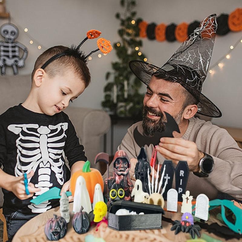 Home Decor Exchange - Gói 20 Tượng nhỏ Halloween với