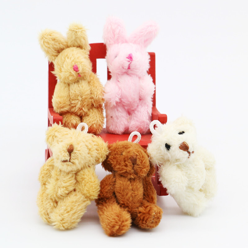 Home Decor Ikea - 1/6 Dollhouse Fur Bunny Bear Rabbit