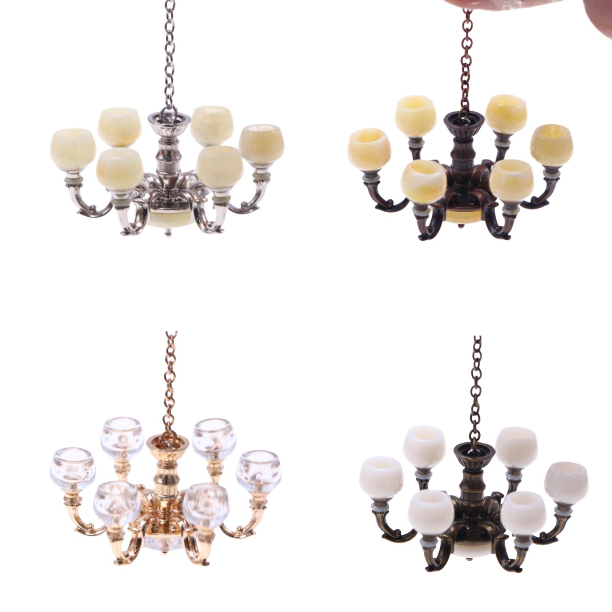 Home Decor Ikea - 1Pcs Dollhouse Miniature Retro Ceiling Lamp
