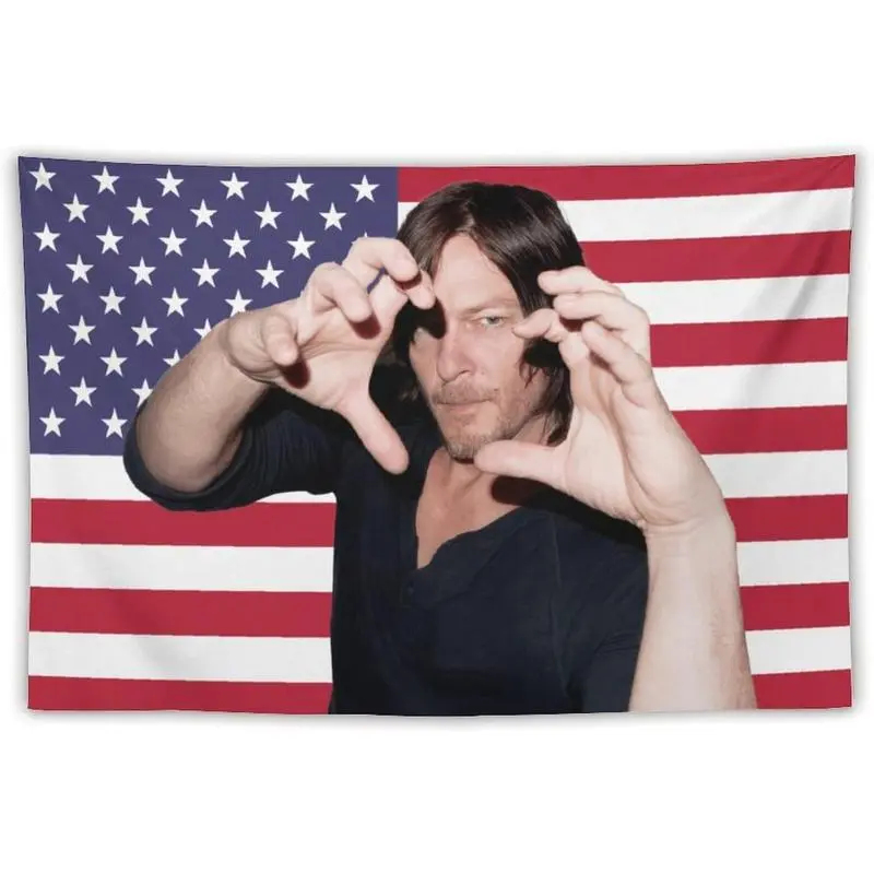 VIKAMA Daryl Dixon USA Flag Ta - đánh giá và giá Home Decor Usa