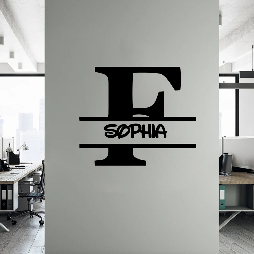 1PC Romantic Letter F Custom T - đánh giá và giá Home Decor Wall Tiles