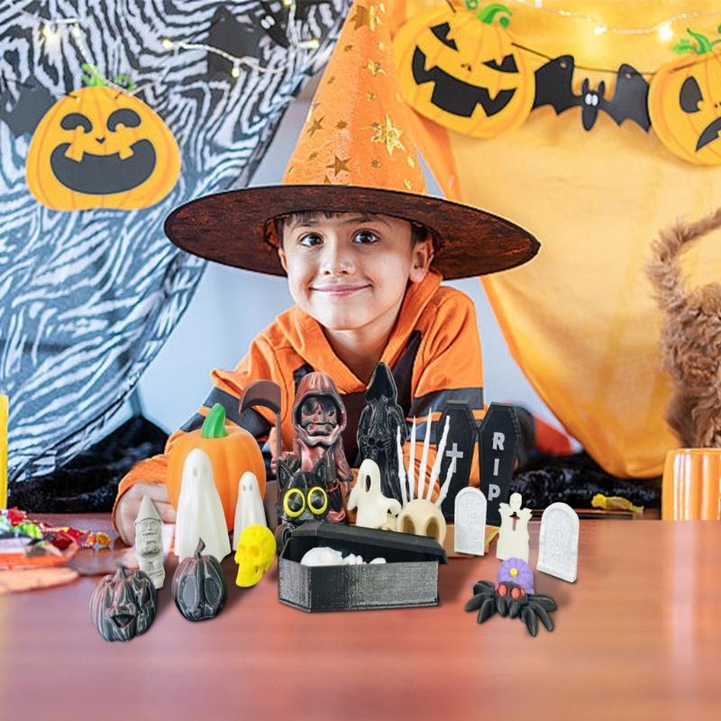 Gói 20 Tượng nhỏ Halloween với - đánh giá và giá Home Decor Exchange