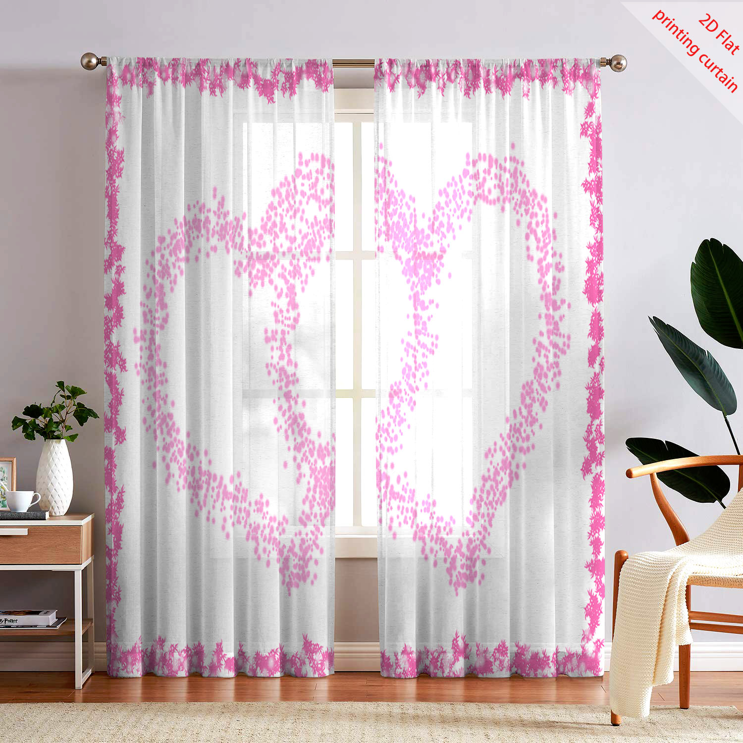 Heart Shaped Printed Transpare - đánh giá và giá Home Decor Youtube