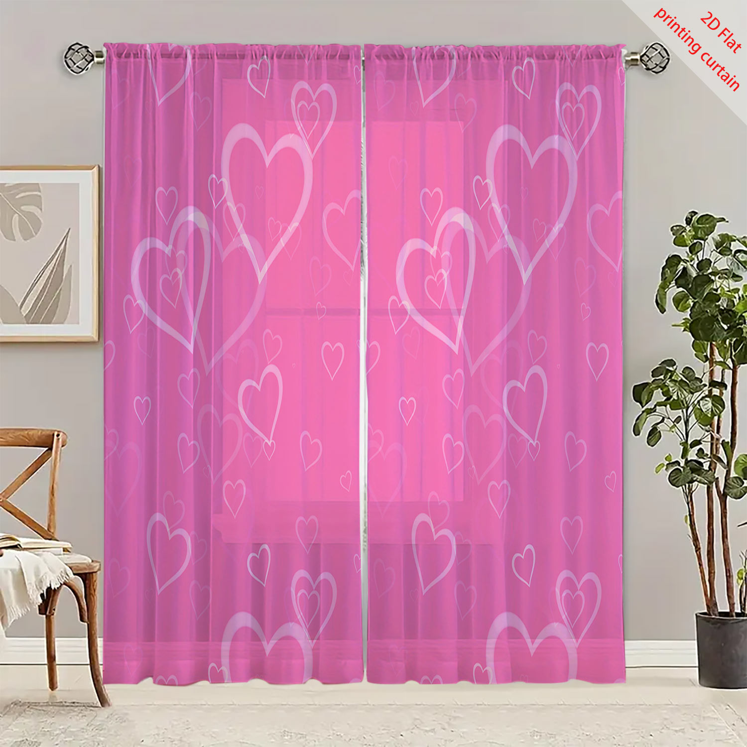 Heart Shaped Printed Transpare - đánh giá và giá Home Decor Youtube