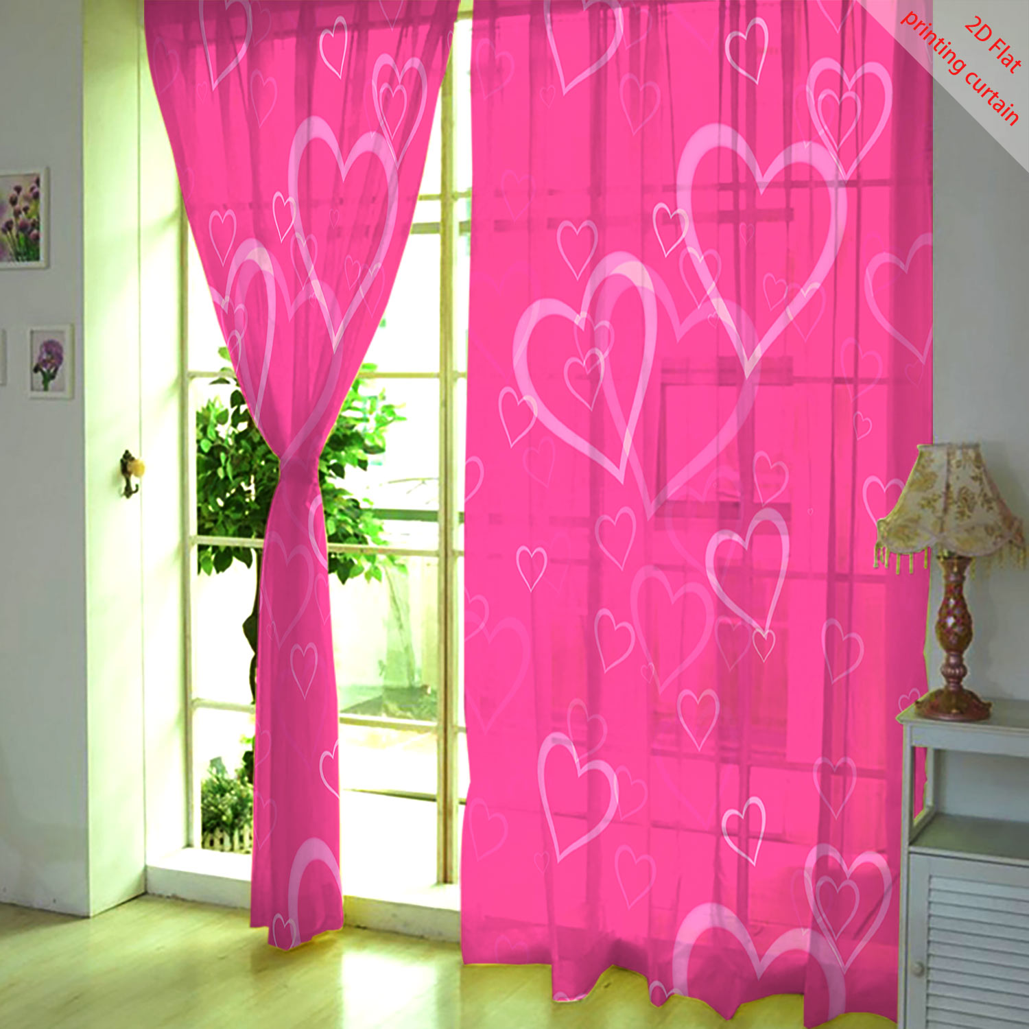 Heart Shaped Printed Transpare - đánh giá và giá Home Decor Youtube