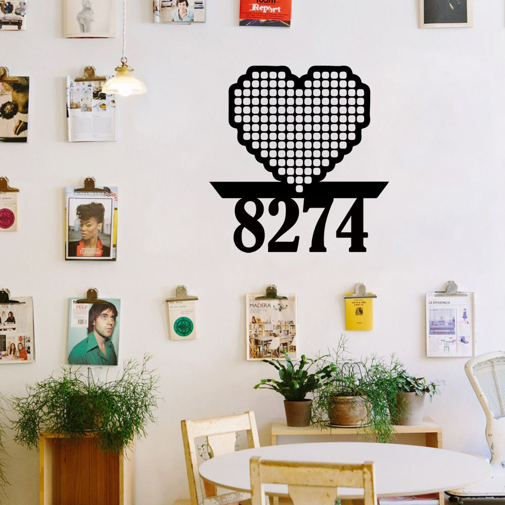 1PC Cool Love Customizable Nam - đánh giá và giá Home Decor Lovely Home