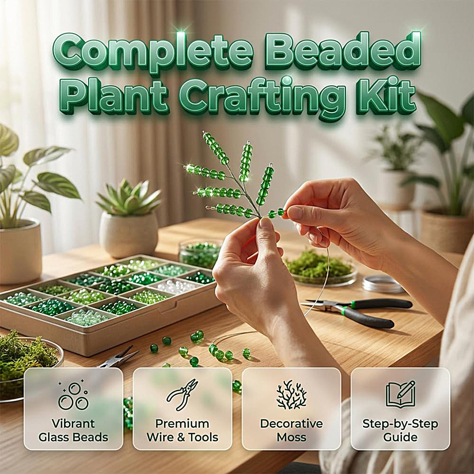 5500 Pcs Beaded Plant Kit Hand - đánh giá và giá Home Decor Usa