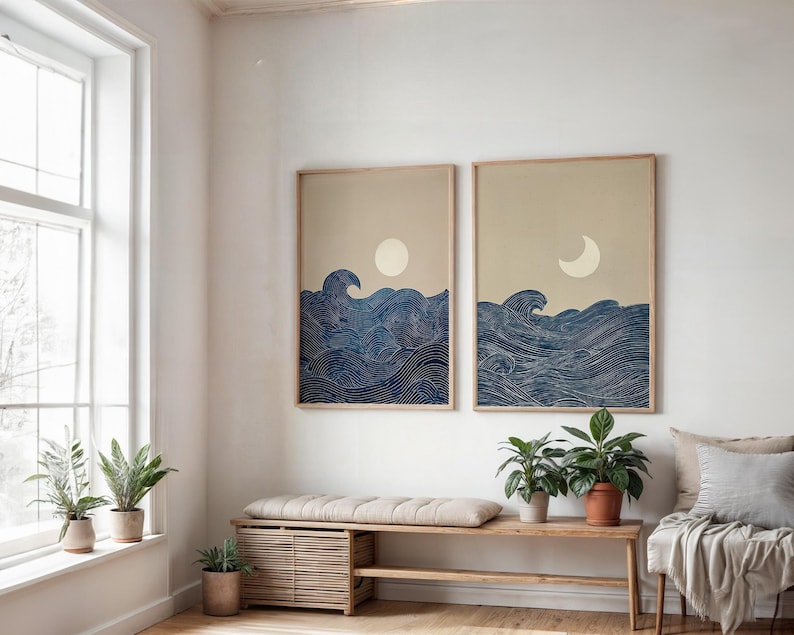 2pcs Japandi Minimalist Moon C - đánh giá và giá Home Decor Youtube