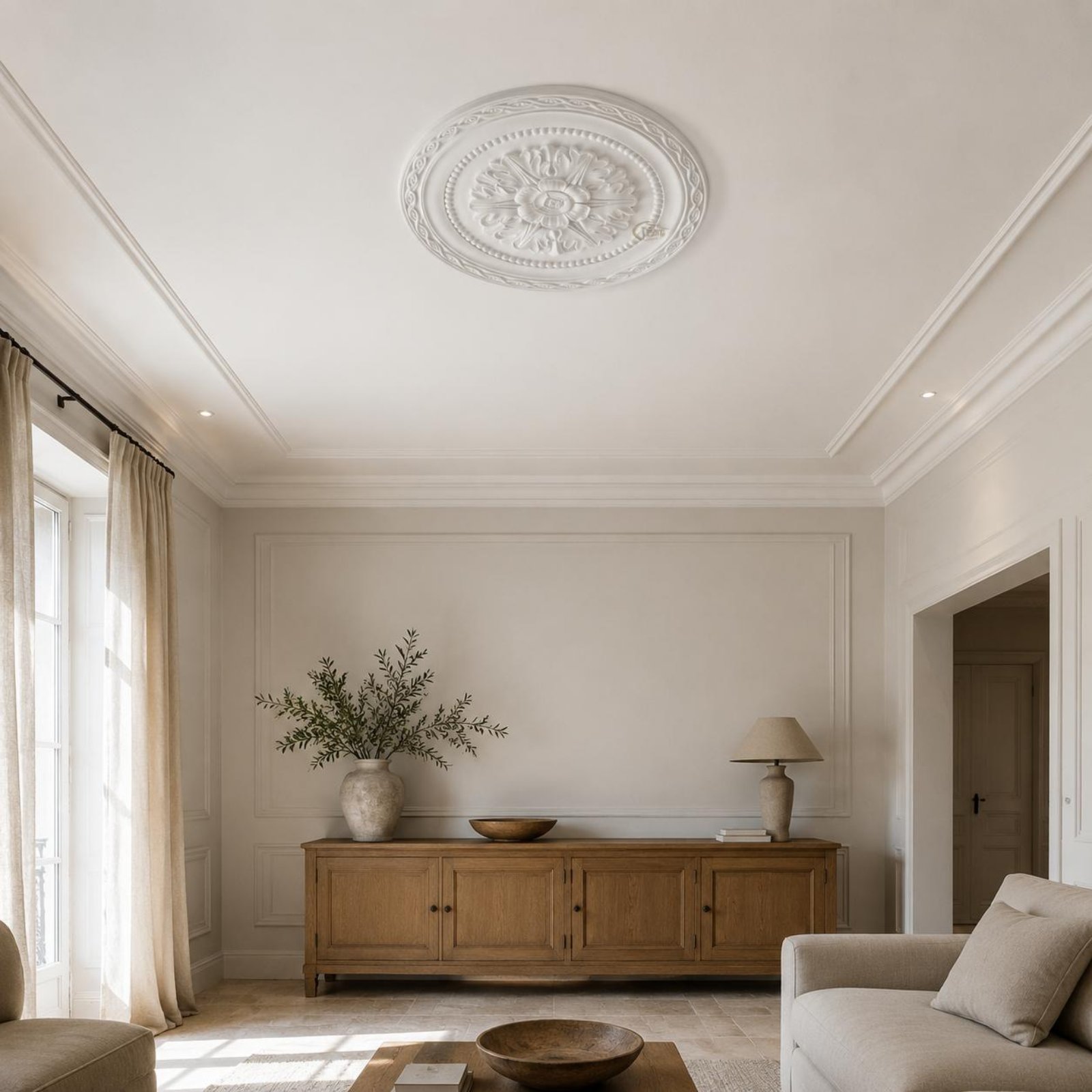 Ceiling Medallion European Des - đánh giá và giá Home Decor Design