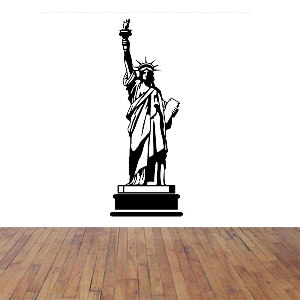 POOMOO Wall Decals STATUE OF L - đánh giá và giá Home Decor Usa