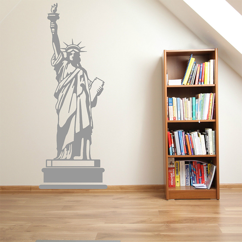 POOMOO Wall Decals STATUE OF L - đánh giá và giá Home Decor Usa