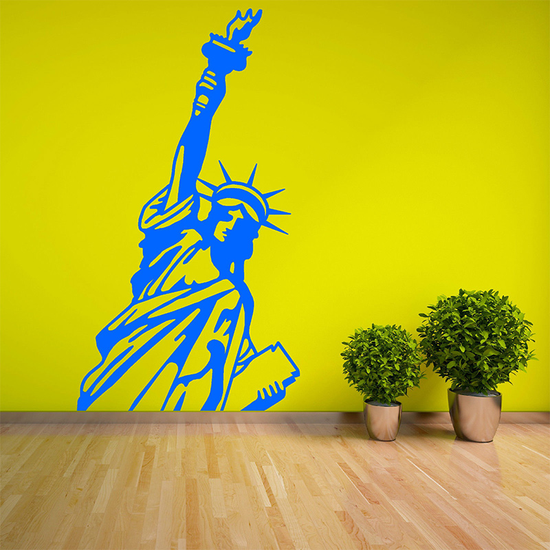 POOMOO Wall Decals STATUE OF L - đánh giá và giá Home Decor Usa