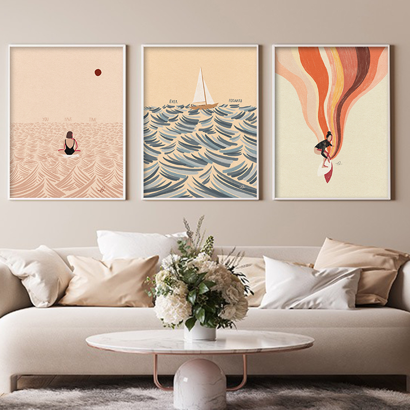 Nordic Minimalistic Art Surfin - đánh giá và giá Home Decor Youtube