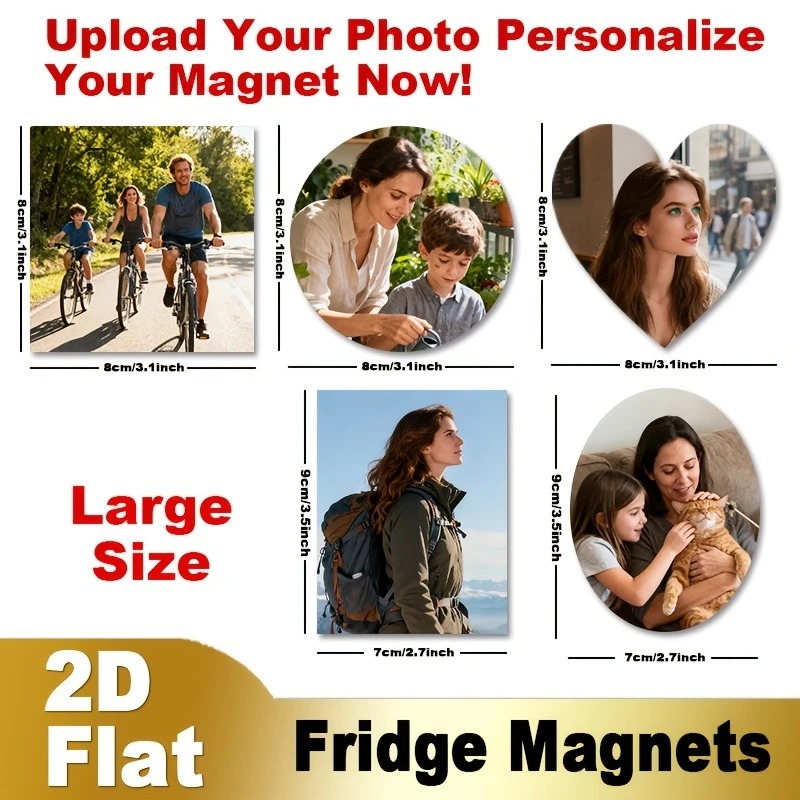 Custom Photo Fridge Magnet 2D  - đánh giá và giá Home Decor Design