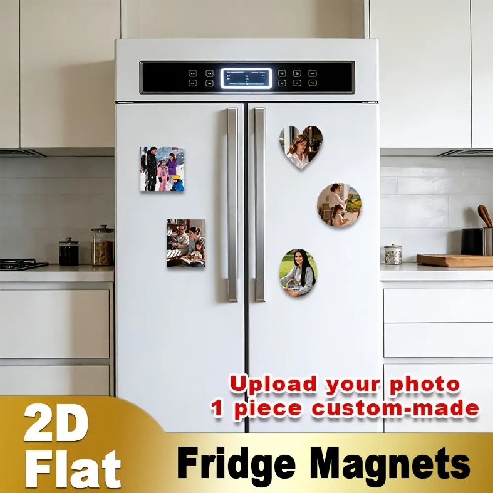 Custom Photo Fridge Magnet 2D  - đánh giá và giá Home Decor Design