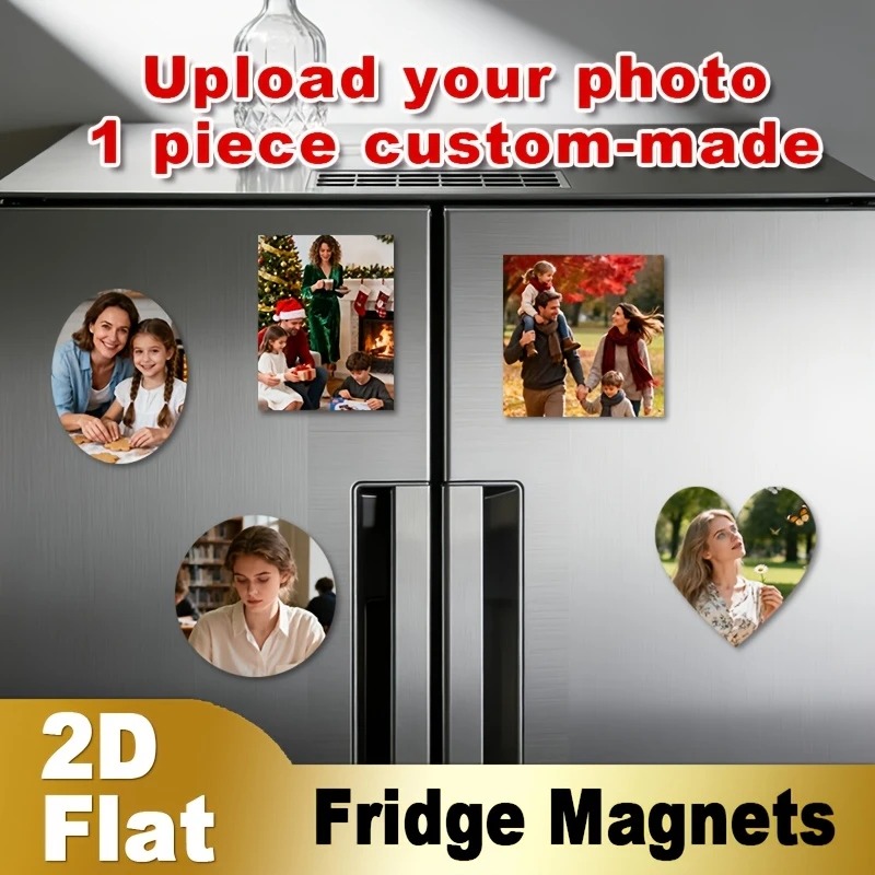 Custom Photo Fridge Magnet 2D  - đánh giá và giá Home Decor Design