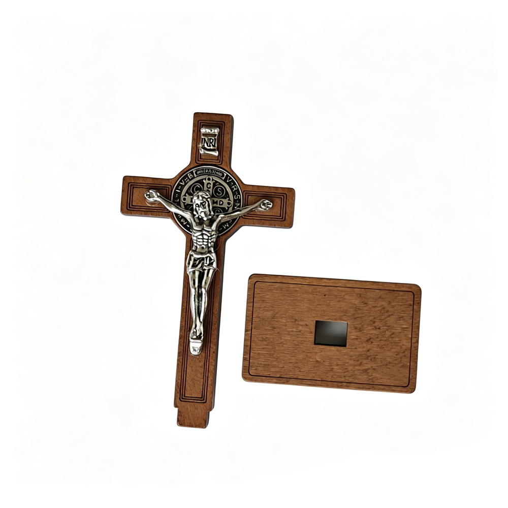St Benedict Standing Crucifix  - đánh giá và giá Home Decor Company