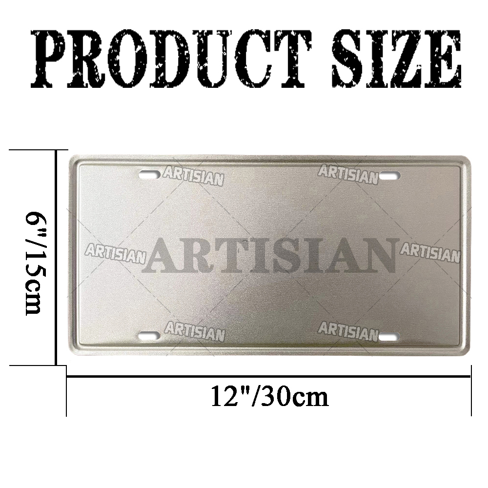 Artisian USA License Plate Lan - đánh giá và giá Home Decor Usa