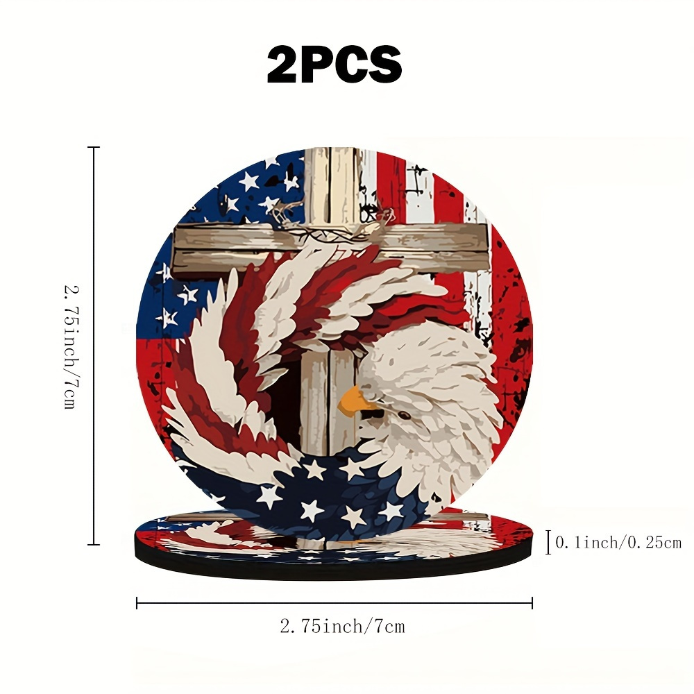 2-Pack USA Flag & Patriotic Bi - đánh giá và giá Home Decor Usa
