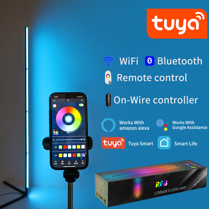 Tuya RGBIC LED Floor Lamp 180C - đánh giá và giá Home Decor App