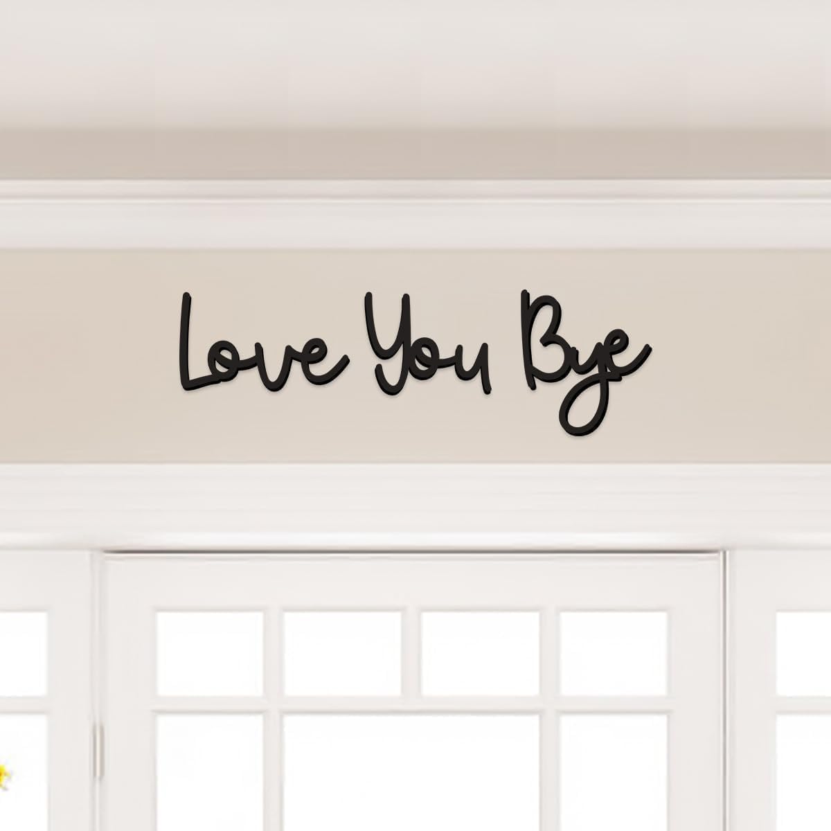 Love You Bye Wood Sign Home De - đánh giá và giá Home Decor Express
