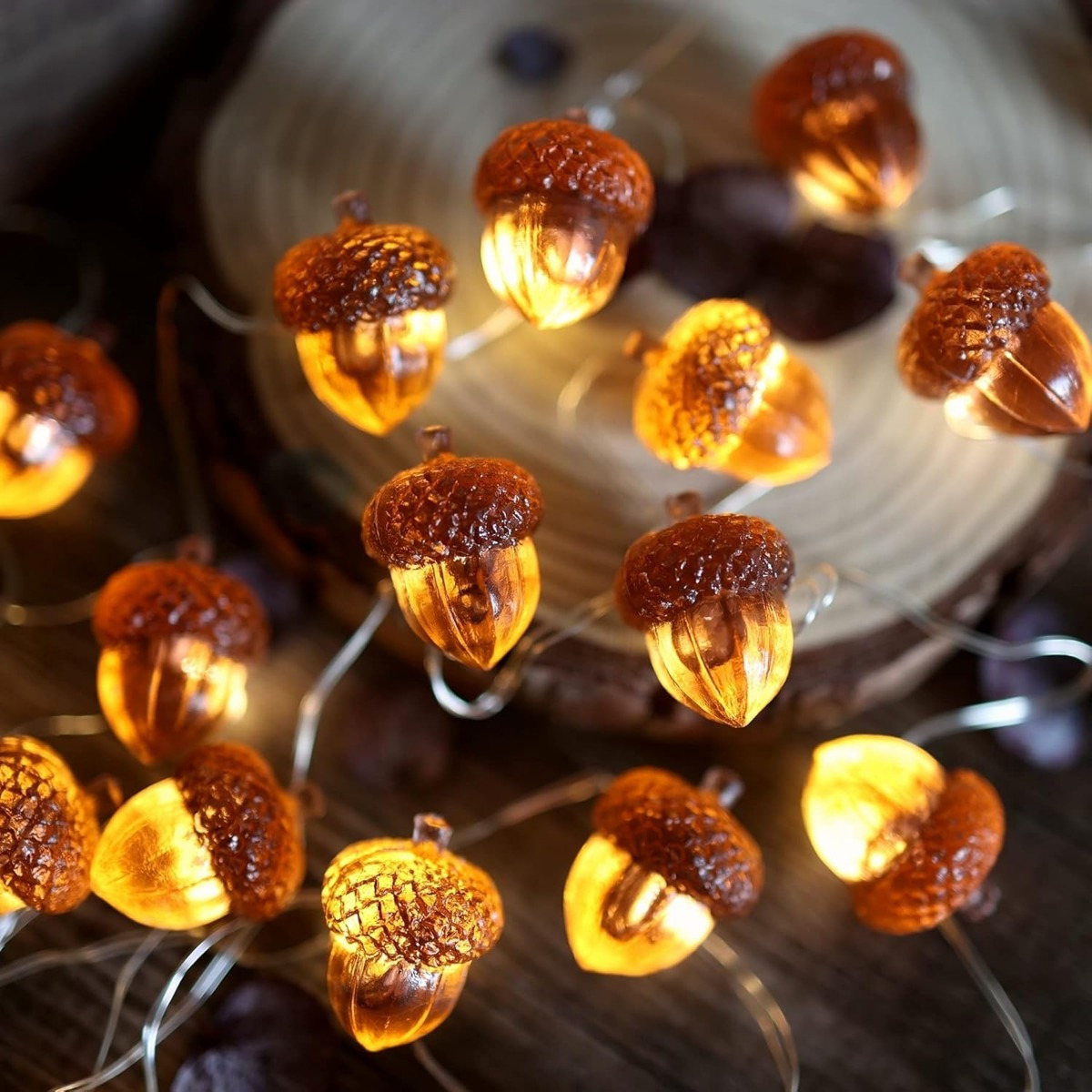 30 LEDs Acorn String Lights Th - đánh giá và giá Home Decor Fallout 4