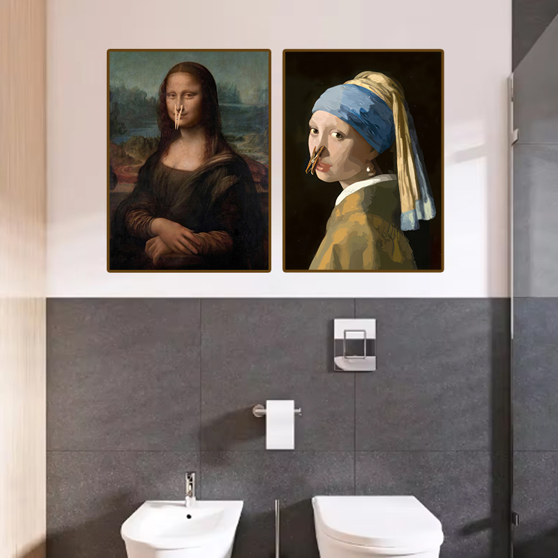 1pc Funny Abstract Bathroom To - đánh giá và giá Home Decor Youtube