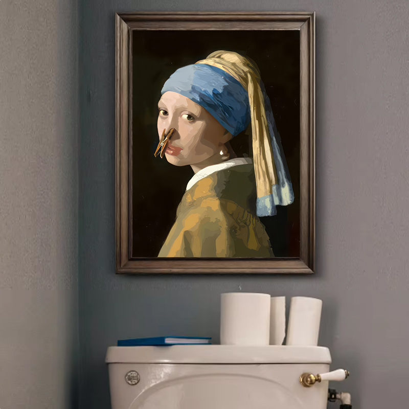 1pc Funny Abstract Bathroom To - đánh giá và giá Home Decor Youtube