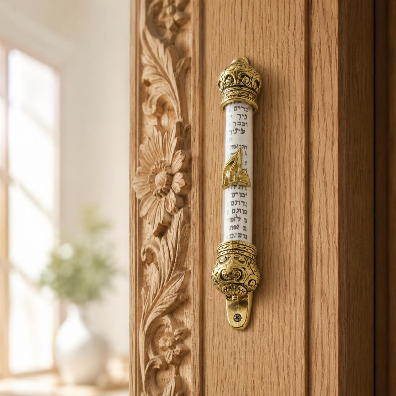 Clear Mezuzah Crown-toppedStyl - đánh giá và giá Home Decor Youtube