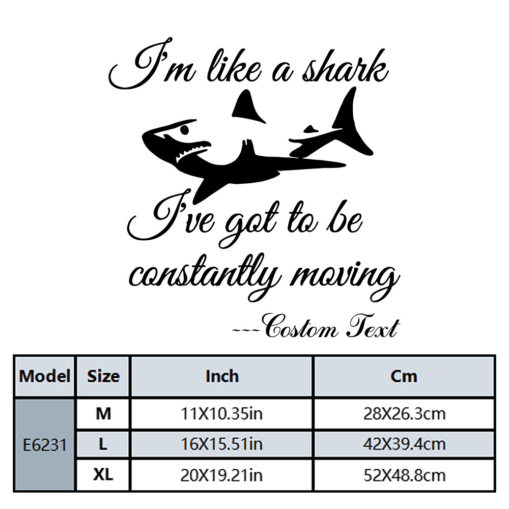 1PC NEW Shark Custom Name Self - đánh giá và giá Home Decor Wall Tiles