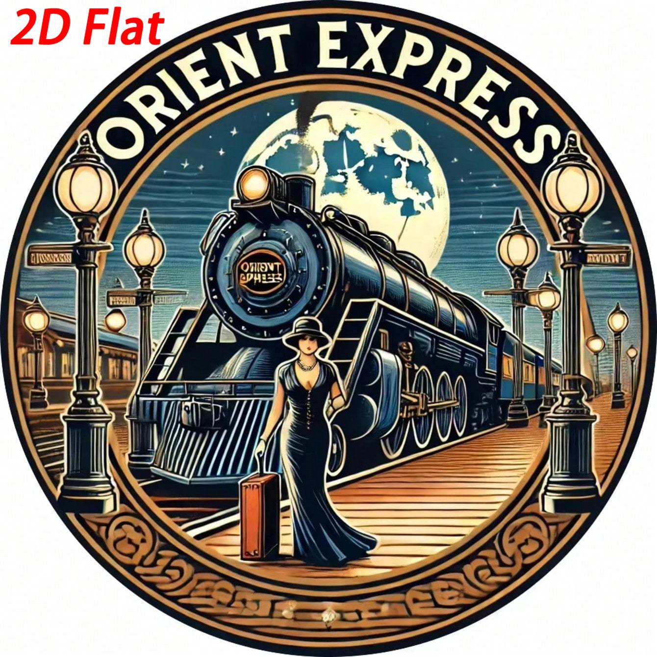 2026 2D Flat Wooden Orient Exp - đánh giá và giá Home Decor Express