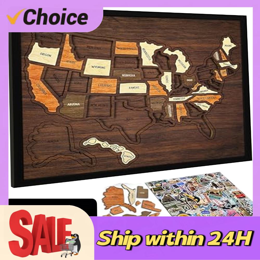 12 X 10Inch Wooden Portable US - đánh giá và giá Home Decor Usa