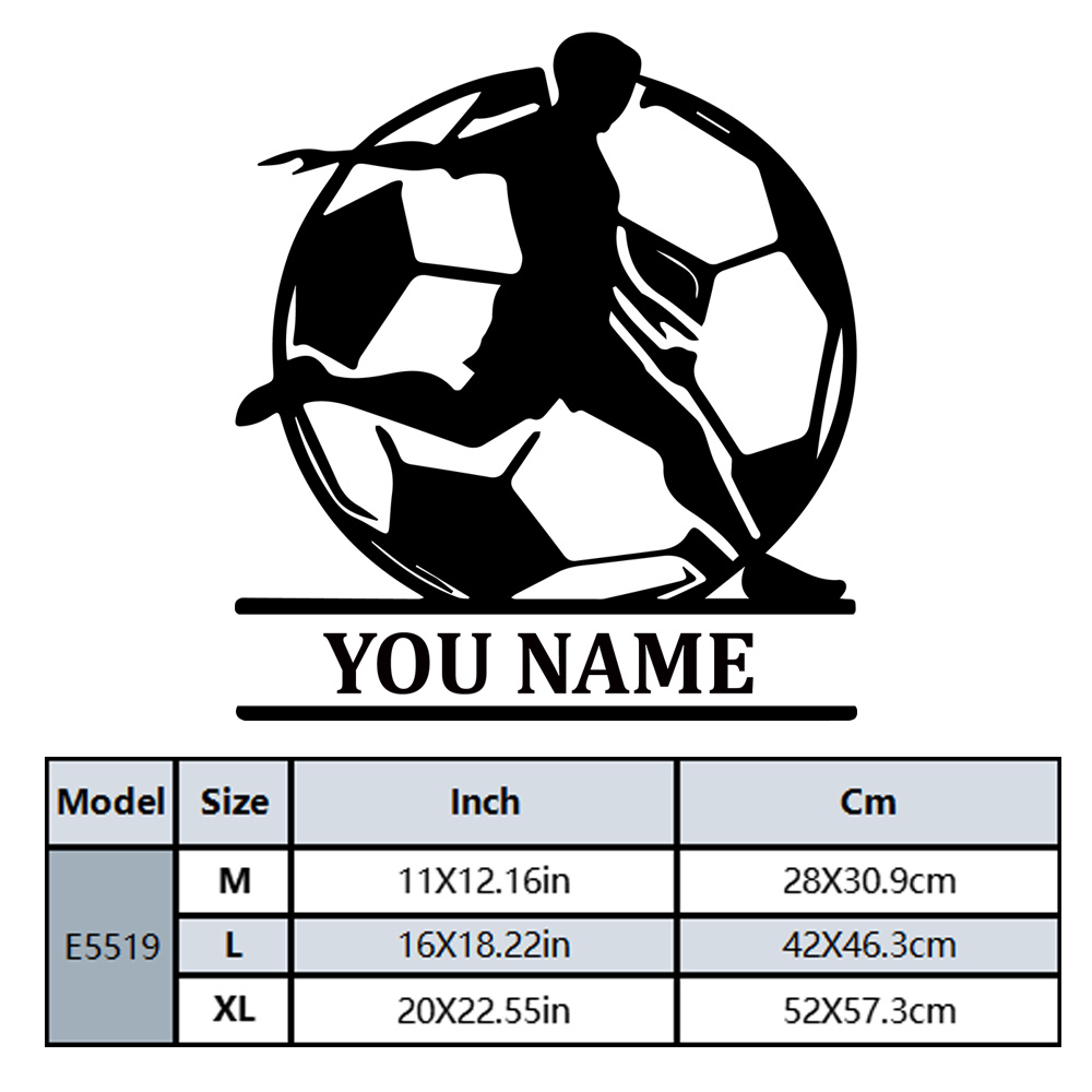 1PC Fashion Soccer Customized  - đánh giá và giá Home Decor Wall Tiles