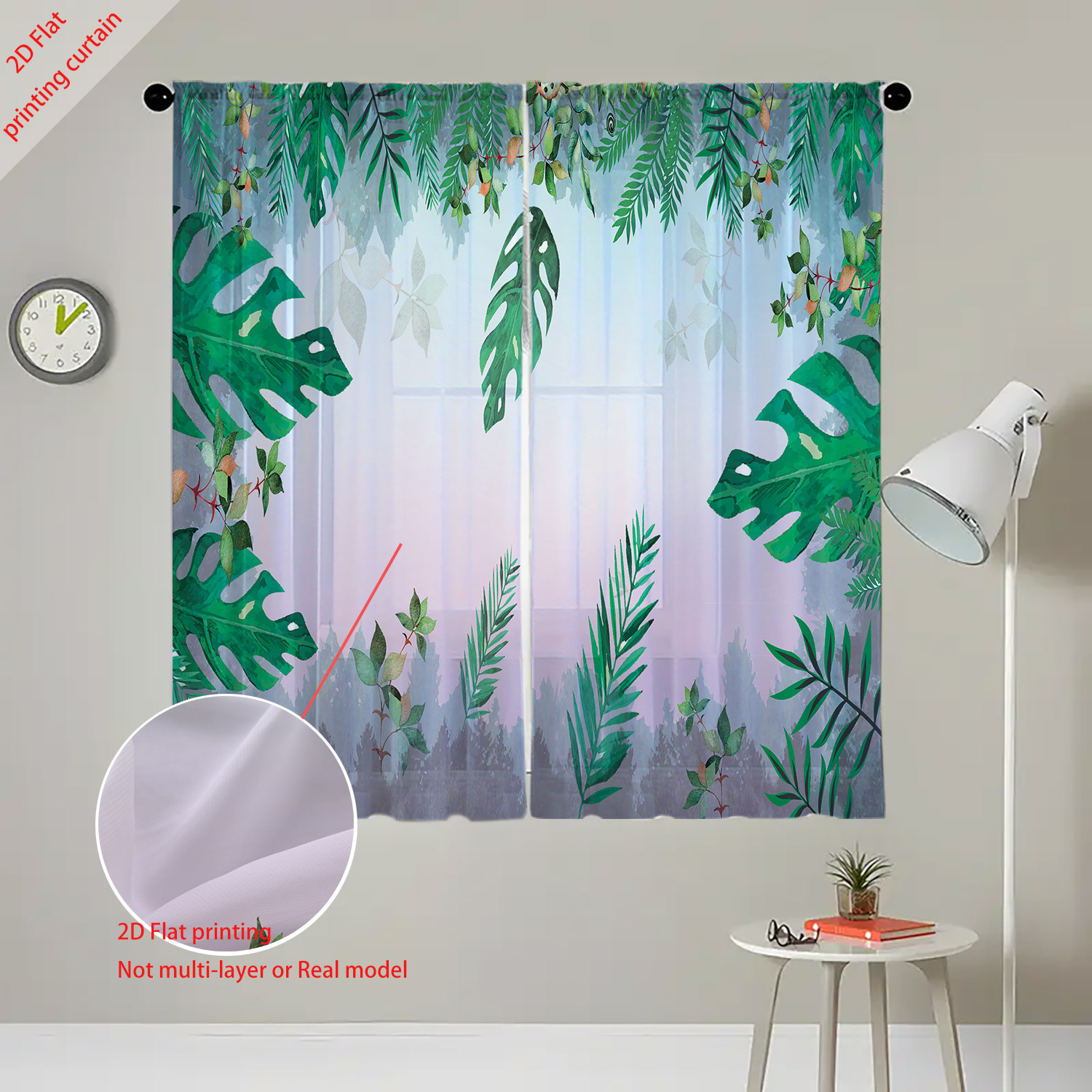 Plant Printed Transparent Scre - đánh giá và giá Home Decor Youtube