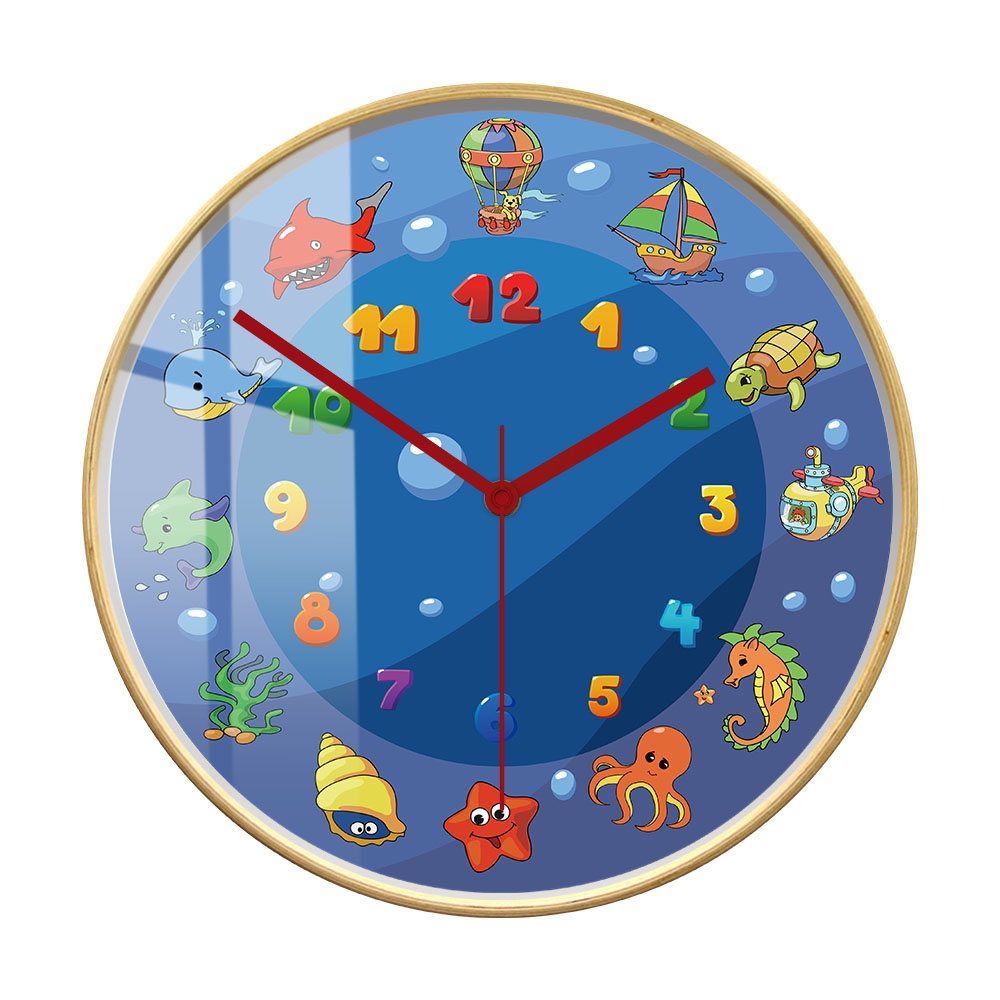 Cartoon Sea Animals Blue Wall  - đánh giá và giá Home Decor Under 300