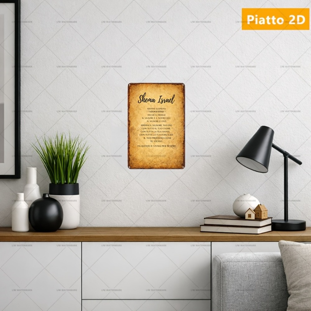 CIFBUY  Hebrew Scripture Alumi - đánh giá và giá Home Decor Living Room