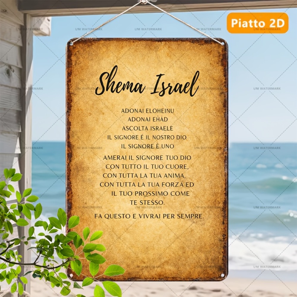 CIFBUY  Hebrew Scripture Alumi - đánh giá và giá Home Decor Living Room