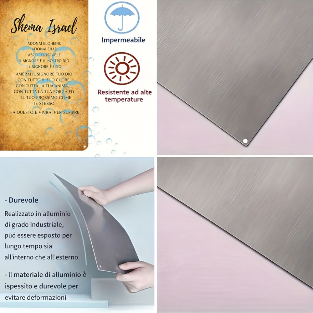 CIFBUY  Hebrew Scripture Alumi - đánh giá và giá Home Decor Living Room